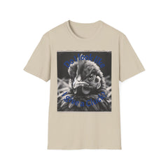 Do I look like I give a cluck? Unisex Softstyle T-Shirt