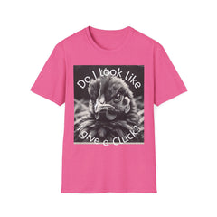 Do I look like I give a cluck? Unisex Softstyle T-Shirt